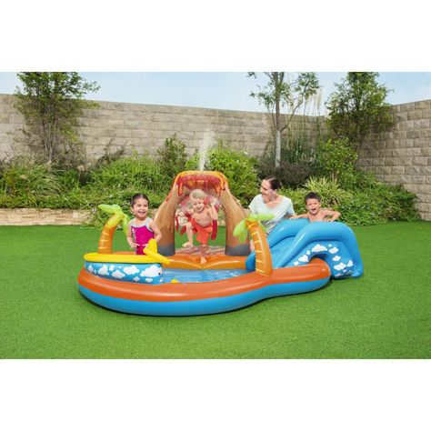 Piscina Y Juegos Inflable Lava 2.65Mx2.65Mx1.04M Bestway-1