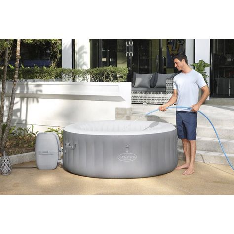Hot Tub Spa Jacuzzi Inflable St. Lucia 3 Personas Bestway-8
