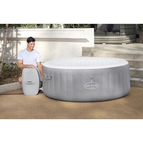 Hot Tub Spa Jacuzzi Inflable St. Lucia 3 Personas Bestway-9