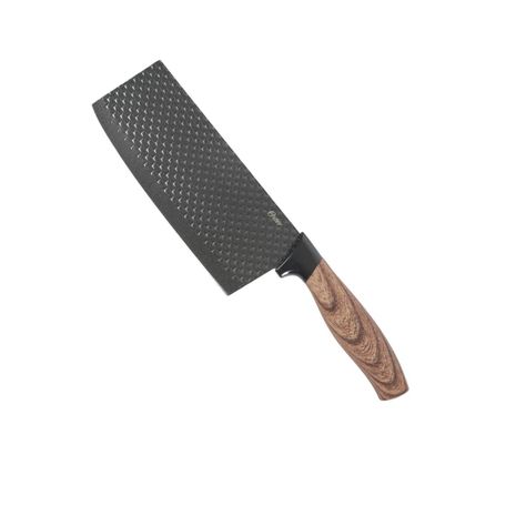 Set Tijera y Cuchillo Carnicero Gunderson 17 Cm Negro Oster-1