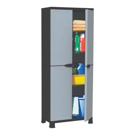 Armario Closet Plastico Prestige Grande 68x39x171.5 Cms Ram-1