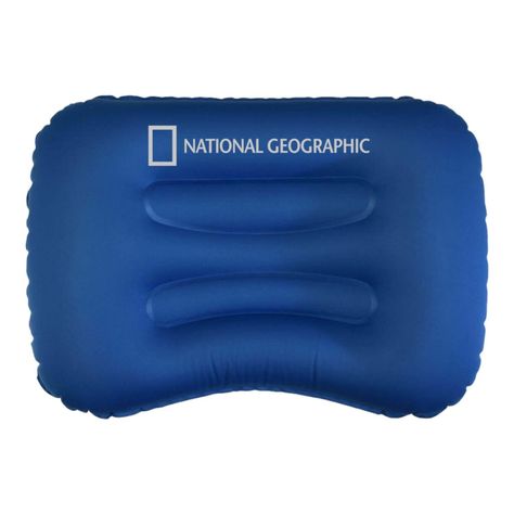 Almohada Full Compact Azul National Geographic-0