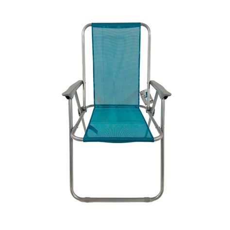 Silla Playera Blue Beach Azul 88x54x47cm North Pak-6