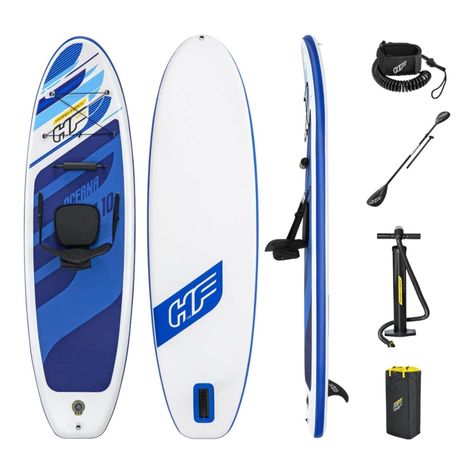 Stand Up Paddle Inflable Set con asiento 305x84x12cm Bestway-1
