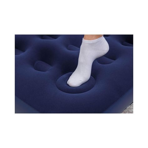 Colchón Inflable Queen Inflador de Pie 203X152X28CM Bestway-6