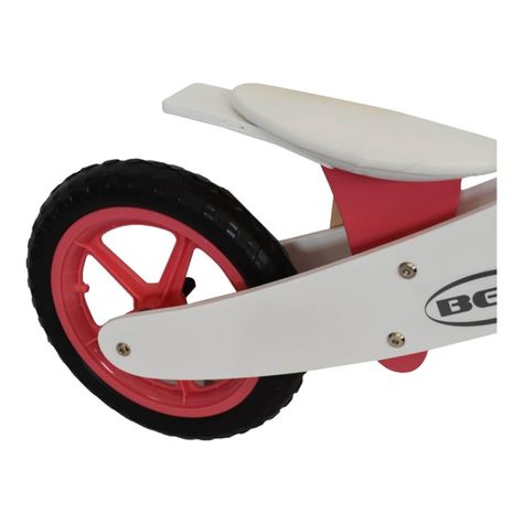 Bicicleta Madera Equilibrio Aprendizaje Sin Pedal Rosa Bex-2
