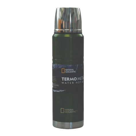 Termo Doble Muralla Acero Inox. 1000ML National Geographic-0