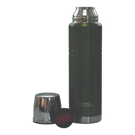 Termo Doble Muralla Acero Inox. 1000ML National Geographic-1