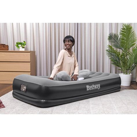 Colchón Inflable Eléctrico 1,5 Plaza 191X97X36Cm Bestway-4