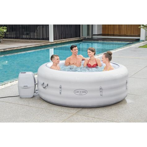 Hot Tub Spa Jacuzzi Inflable Vegas 6 Personas Bestway-1