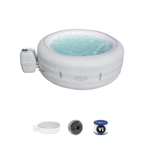 Hot Tub Spa Jacuzzi Inflable Vegas 6 Personas Bestway-2