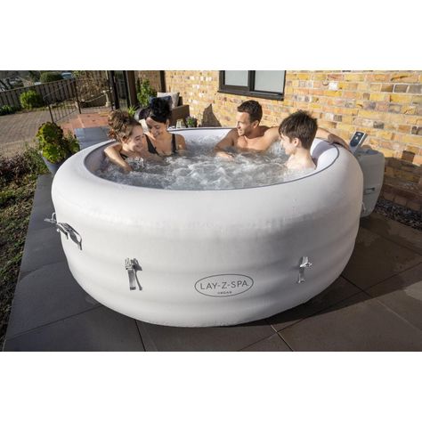 Hot Tub Spa Jacuzzi Inflable Vegas 6 Personas Bestway-5
