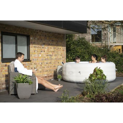 Hot Tub Spa Jacuzzi Inflable Vegas 6 Personas Bestway-7