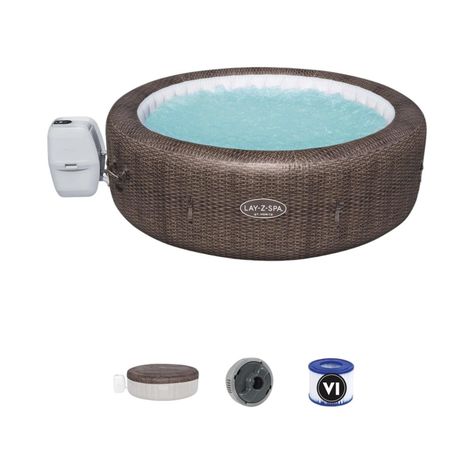 Hot Tub Spa Jacuzzi Inflable St. Moritz 7 Personas Bestway-5