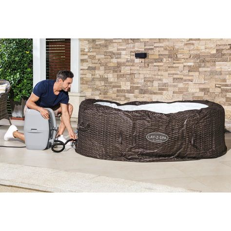 Hot Tub Spa Jacuzzi Inflable St. Moritz 7 Personas Bestway-6