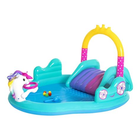 Piscinas y juegos inflable Unicornio 2.74X1.98X1.37M Bestway-0