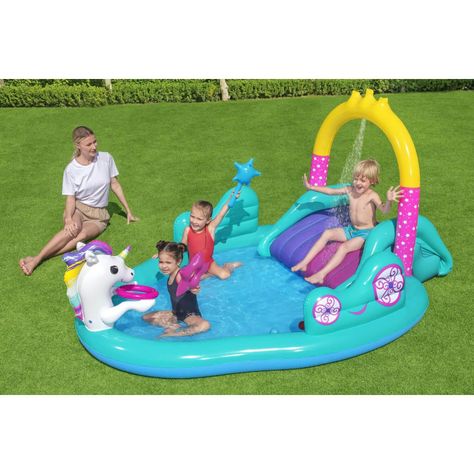Piscinas y juegos inflable Unicornio 2.74X1.98X1.37M Bestway-1