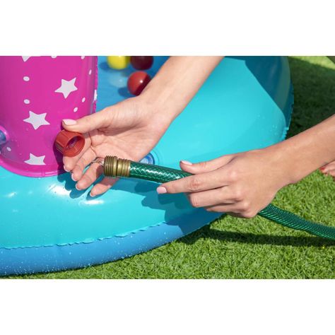 Piscinas y juegos inflable Unicornio 2.74X1.98X1.37M Bestway-4