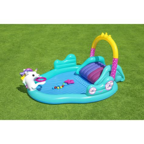 Piscinas y juegos inflable Unicornio 2.74X1.98X1.37M Bestway-8