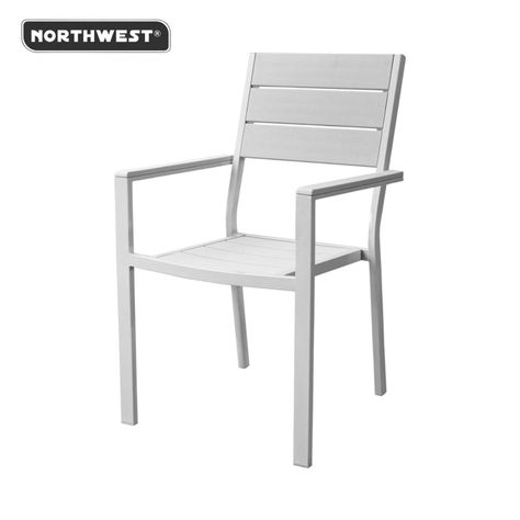 Silla Terraza con Brazos Polywood Impermeable Northwest-3