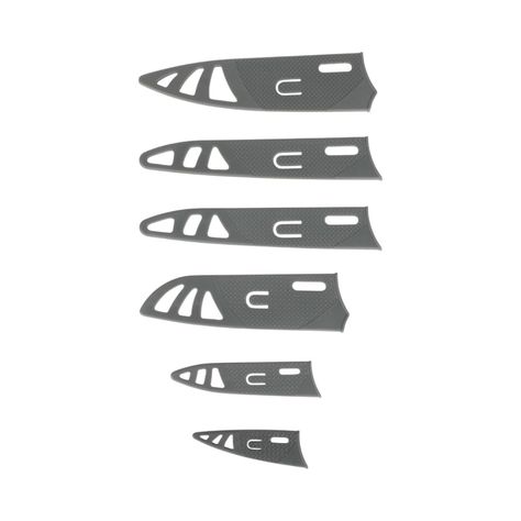 Set Cuchillos acero inoxidable c/funda 6 piezas Ronnan Oster-2