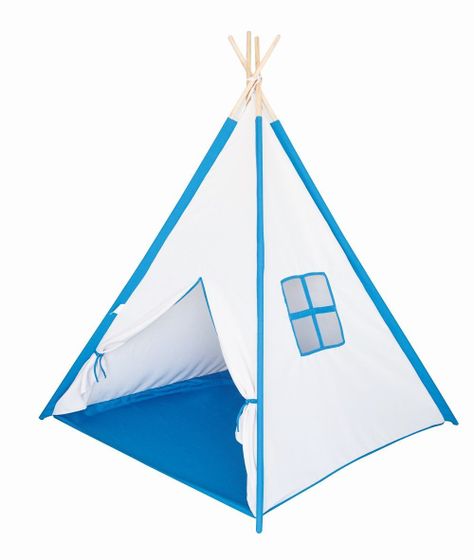 Tienda Carpa Niños Teepe Tipo Azul 120X120X150Cm Gamepower-0
