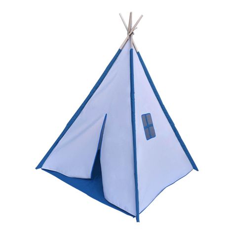 Tienda Carpa Niños Teepe Tipo Azul 120X120X150Cm Gamepower-1