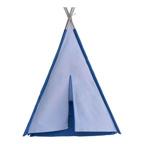 Tienda Carpa Niños Teepe Tipo Azul 120X120X150Cm Gamepower-3