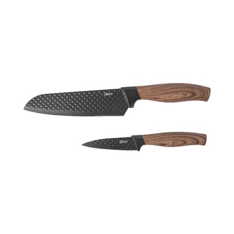 Set Cuchillos Santoku acero inox 2 piezas Gunderson Oster-2