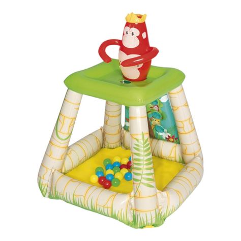 Piscina Jungla inflable Con Pelotas 89X86X107Cms Bestway-0