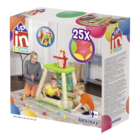 Piscina Jungla inflable Con Pelotas 89X86X107Cms Bestway-2