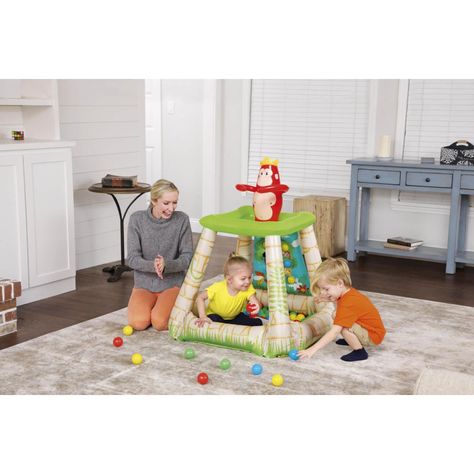 Piscina Jungla inflable Con Pelotas 89X86X107Cms Bestway-4