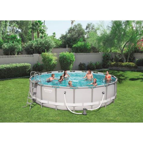 Piscina Bestway Redonda Filtro + Accesorios 5.49X1.32M-1