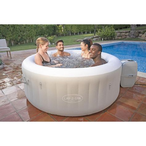 Hot Tub Spa Jacuzzi Inflable Tahiti 4 Personas Bestway-1