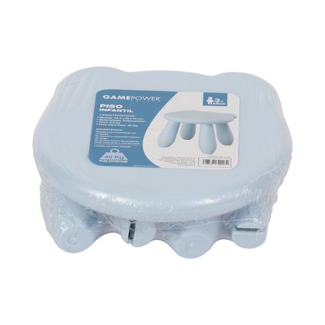Piso Plástico Celeste para niños 30x28cm Gamepower-6