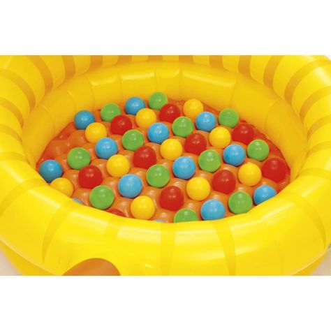 Piscina Leon inflable con Pelotas 111 X98X61.5 Cms Bestway-3