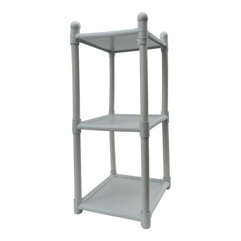 Mesa Multiuso 3 Niveles Blanco 34x30x65 Cms San Bernardo-0