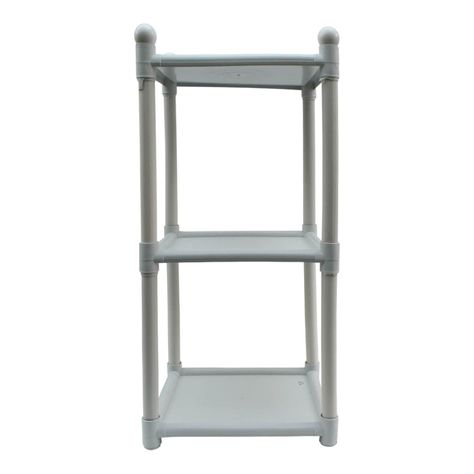 Mesa Multiuso 3 Niveles Blanco 34x30x65 Cms San Bernardo-3
