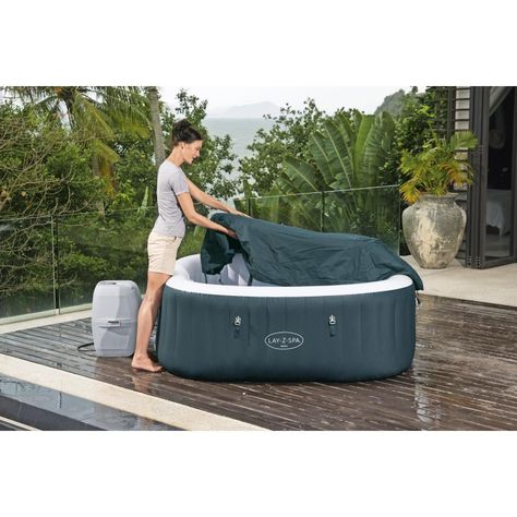 Hot Tub Spa Jacuzzi Inflable Ibiza 6 Personas Bestway-9