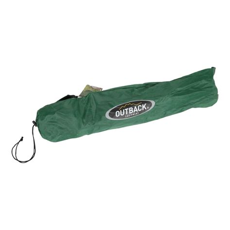 Silla De Camping Basica Verde Outback-2