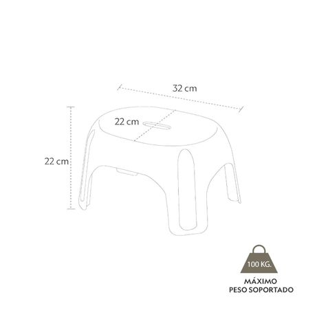 Piso Plástico Azul Para Niños 22Cm Alto Gamepower-2