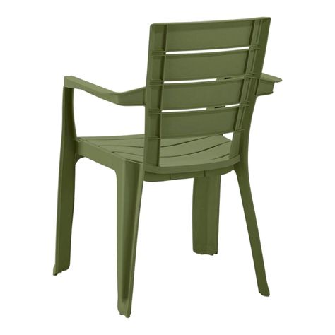 Silla de Terrraza con brazo Verde Baru Rimax-4
