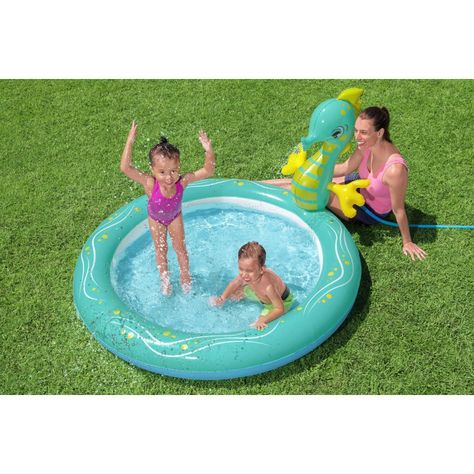 Piscina Inflable Caballito de Mar 1.88m x 1.60m x 86cm-2