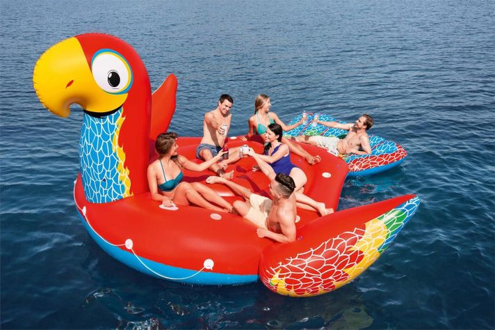 Flotador Gigante Guacamayo 500X327Cm Bestway-5
