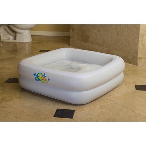Tina Bañera Inflable Para Bebé 86X86X25 Cms Bestway-7