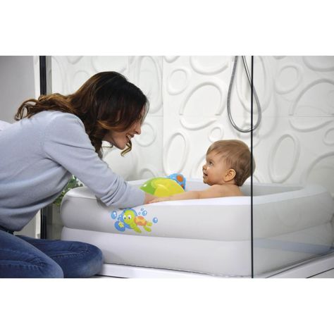 Tina Bañera Inflable Para Bebé 86X86X25 Cms Bestway-8