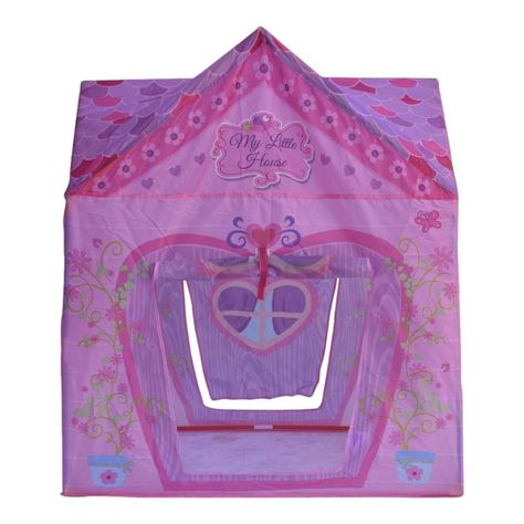 Tienda Carpa Rosa Para Niños Plegable 95X72X102Cm Gamepower-0