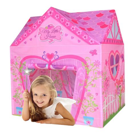 Tienda Carpa Rosa Para Niños Plegable 95X72X102Cm Gamepower-1