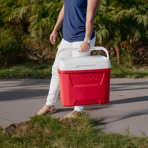 Cooler Nevera Hielera Laguna Rojo 26.5 Litros Igloo-3