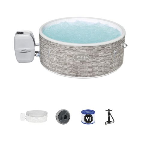 Hot Tub Spa Jacuzzi Inflable Vancouver 5 Personas Bestway-2
